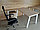 Стол письменный на металлокаркасе. Стол+Тумба+Приставной стол, фото 8