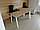 Стол письменный на металлокаркасе. Стол+Тумба+Приставной стол, фото 9