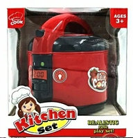5541 Детская игрушка мультиварка на батарейках Funny Kitchen с аксессуарами