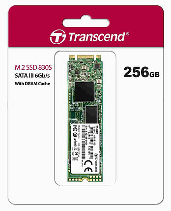 SSD-НАКОПИТЕЛЬ M.2 TRANSCEND 830S 256GB, фото 2