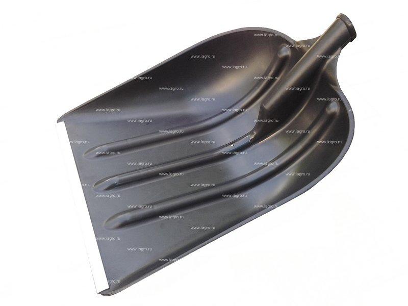 Лопата пластмассовая ЭВЕРЕСТ с алюминиевой планкой, без черенка - фото 1 - id-p167374237
