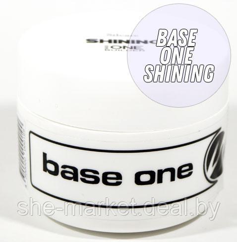 Base one Shining - моделирующий прозрачный гель для наращивания ногтей, 50гр (Silcare) - фото 1 - id-p119032425