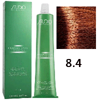 Крем-краска для волос Studio Professional Coloring 8.4 светлый медно-коричневый блонд, 100мл (Капус, Kapous)