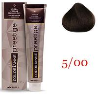 Крем-краска для волос Colorianne Prestige ТОН - 5/00 Светлый каштан, 100мл (Brelil Professional)