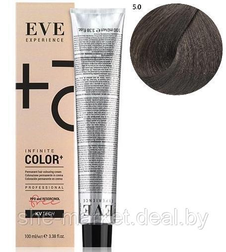 Стойкая крем-краска для волос EVE Experience 5.0 светло-каштановый, 100 мл (Farmavita) - фото 1 - id-p167385655