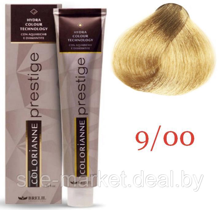 Крем краска для волос Colorianne Prestige ТОН - 9/00 Очень светлый блонд, 100мл (Brelil Professional) - фото 1 - id-p167382092