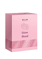Набор для светлых и блондированных волос Shine Blond: Шампунь 300 мл + Кондиционер 250 мл + Масло 50 (OLLIN