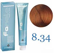 Крем-краска для волос Crema Colore 8.43, 100мл