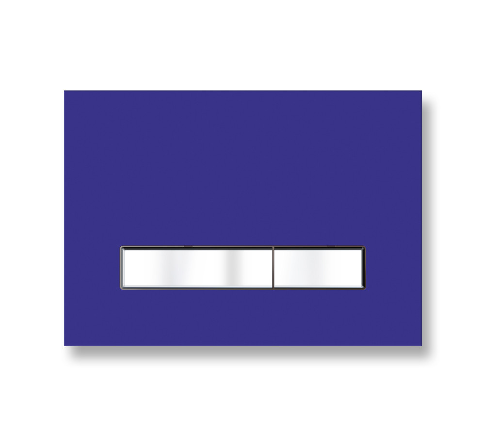 Стеклянная клавиша смыва Lavinia Boho RelFix 3805005V (цвет фиолетовый)