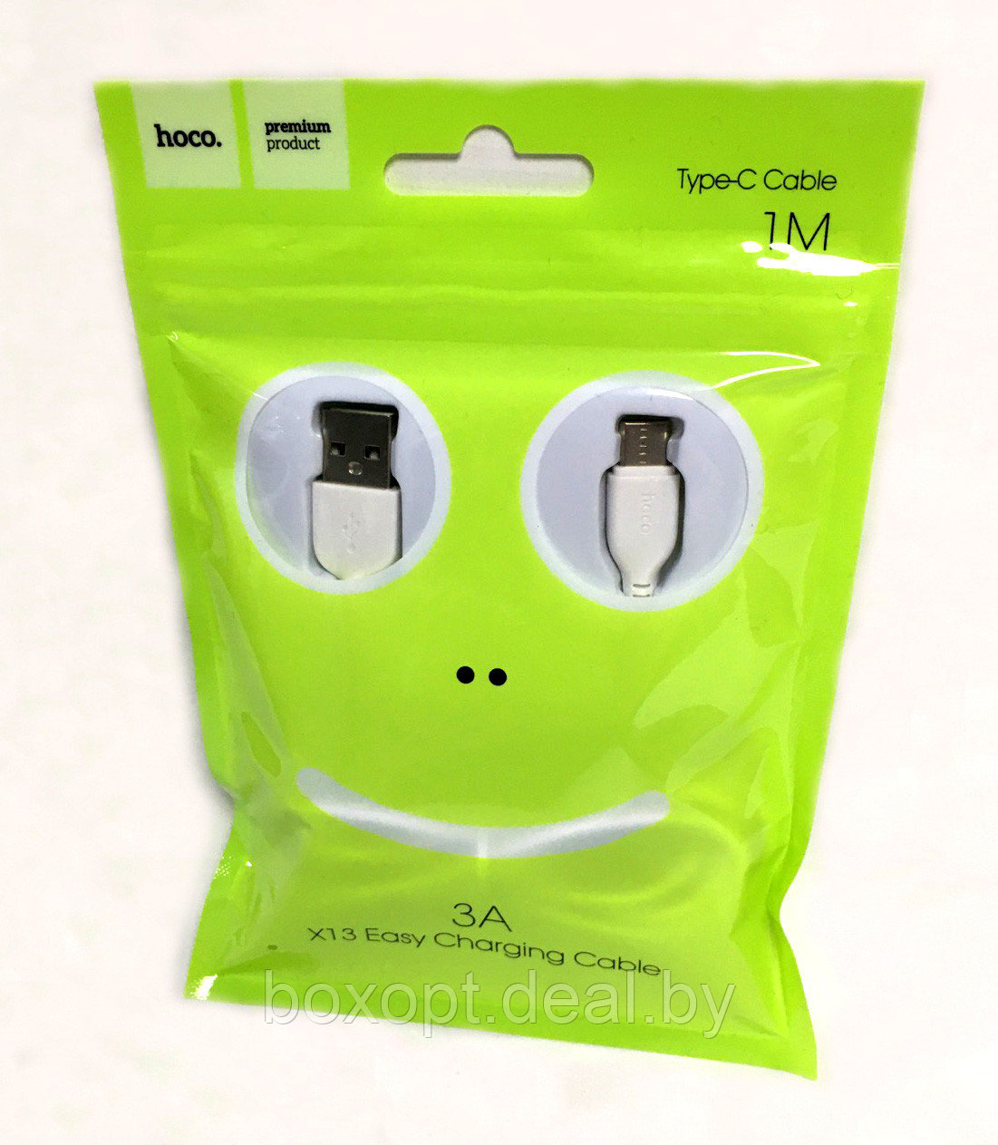 Кабель HOCO X13 Easy Charged Type-C charging cable 3A, 1м - фото 1 - id-p167397786