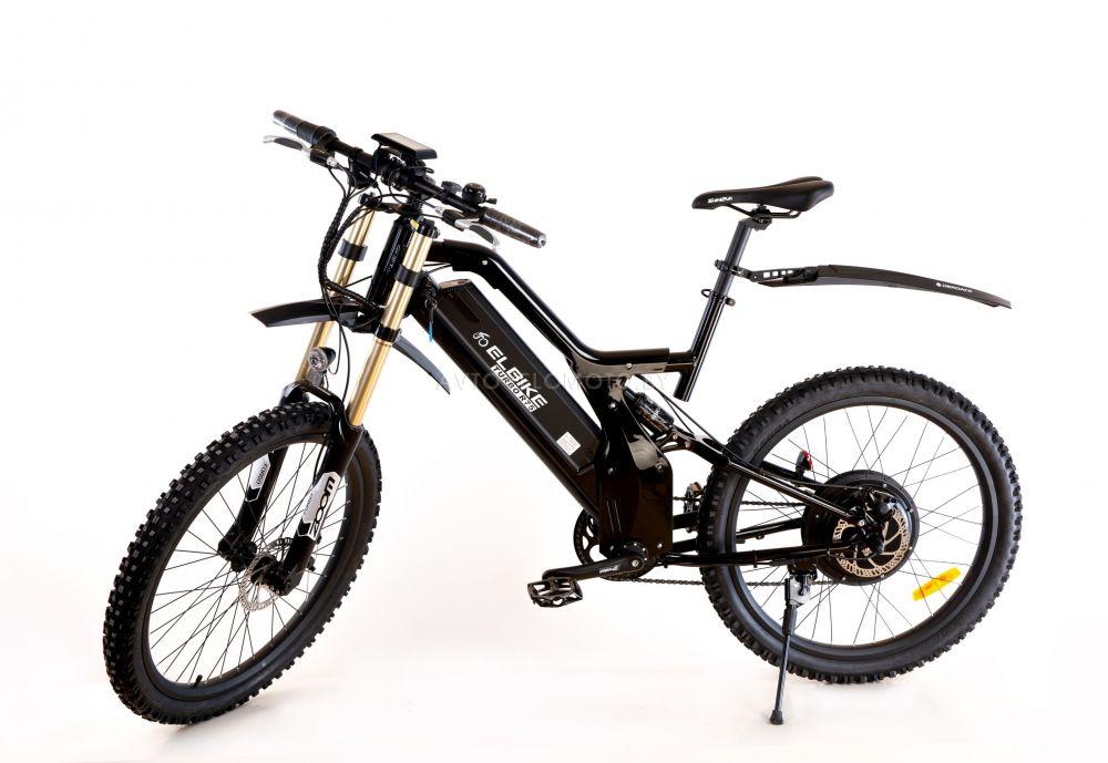 Электровелосипед Elbike TURBO R-75 Vip - чёрный - фото 1 - id-p167397606