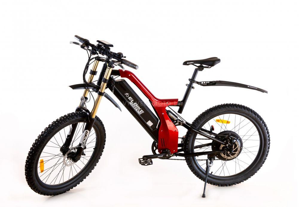 Электровелосипед Elbike TURBO R-75 Vip - вишня - фото 1 - id-p167397607