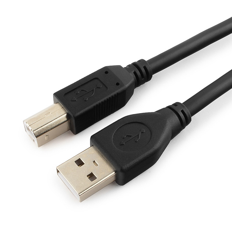 Кабель USB2.0 - USB-B, папа-папа, 1,5 метра, черный 556005