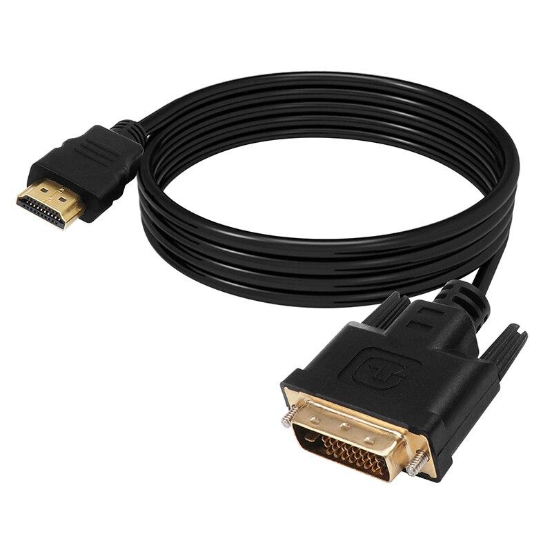 Кабель HDMI - DVI-D, папа-папа, 10 метров, черный 556004 - фото 2 - id-p167402072
