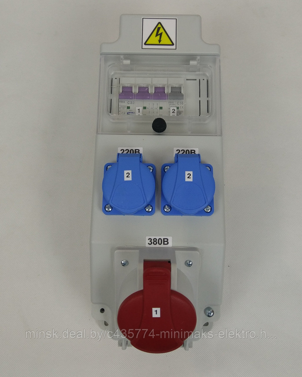 Бокс комбинированный ROS 6 AB/CI-009 с разъемами