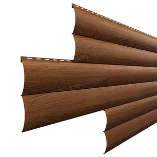 Сайдинг Woodstock Волна покрытие Ecosteel матовый 0,5мм, фото 2