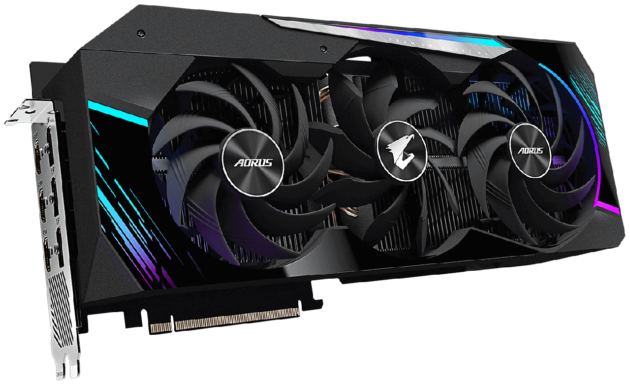 Видеокарта Gigabyte Aorus GeForce RTX 3080 Ti Master 12G GDDR6X GV-N308TAORUS M-12GD - фото 1 - id-p167421349