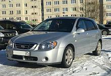 Дефлекторы окон Kia Spectra II Hb 5d 2005-2009 Cobra Tuning