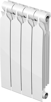 Радиатор биметаллический BiLUX plus R500 [5 секций]