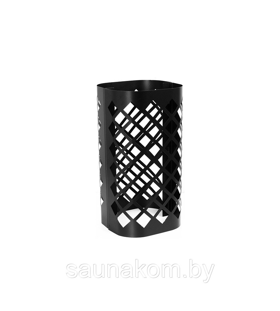Сетка на трубу "РОМБ" BLACK, L-450