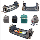 Сумка - рюкзак для мамы с кроватью для малыша 3 в 1 You Are My Sunshine Рюкзак, органайзер, кровать складная, фото 4
