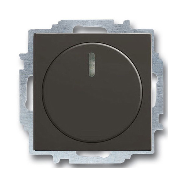 Светорегулятор Busch-Dimmer 230V 50Hz 400W 60-400 Вт, шато чёрный - фото 1 - id-p167430463
