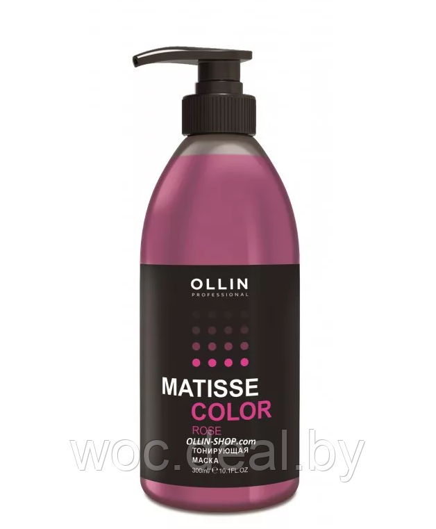 Ollin Тонирующая маска Matisse Color 300 мл, Розовый - фото 1 - id-p167427704