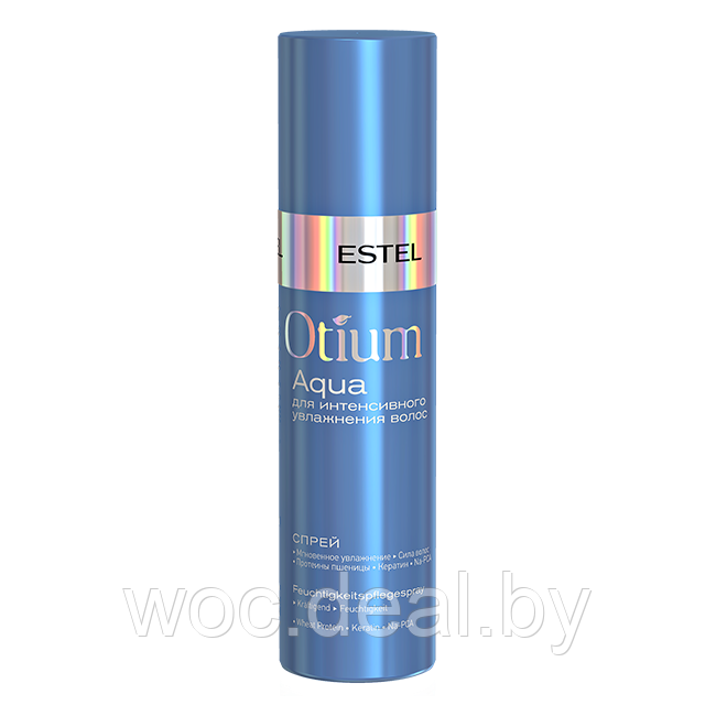 Estel Спрей для интенсивного увлажнения волос Otium Aqua 200 мл - фото 1 - id-p167430894