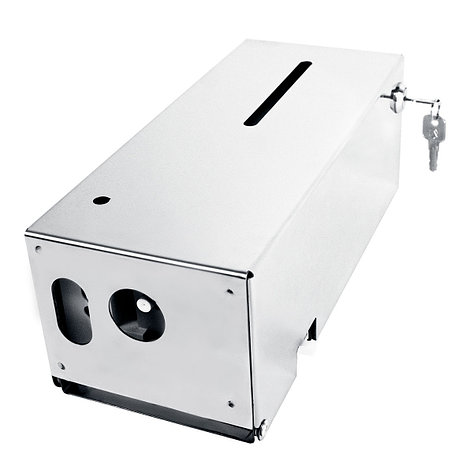 Дозатор сенсорный автоматический HOR-007АSSP для антисептиков (распыление) антивандальный 1л, (матовый), фото 2