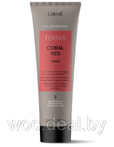 Lakme Маска для обновления цвета Coral Red Refresh Teknia 250 мл - фото 1 - id-p167429848