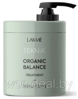 Lakme Маска-уход интенсивный увлажняющий Organic Balance Teknia, 1000 мл - фото 1 - id-p167429857