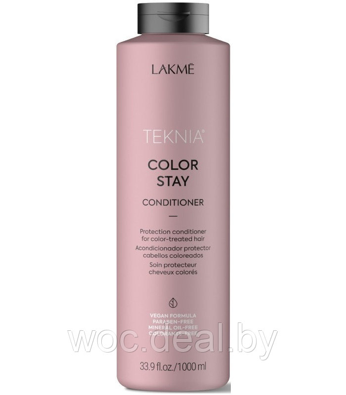 Lakme Кондиционер защитный для окрашенных волос Color Stay Teknia, 1000 мл - фото 1 - id-p167429890