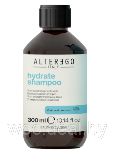 Alter Ego Увлажняющий шампунь для сухих волос Hydrate Care, 300 мл - фото 1 - id-p167433084