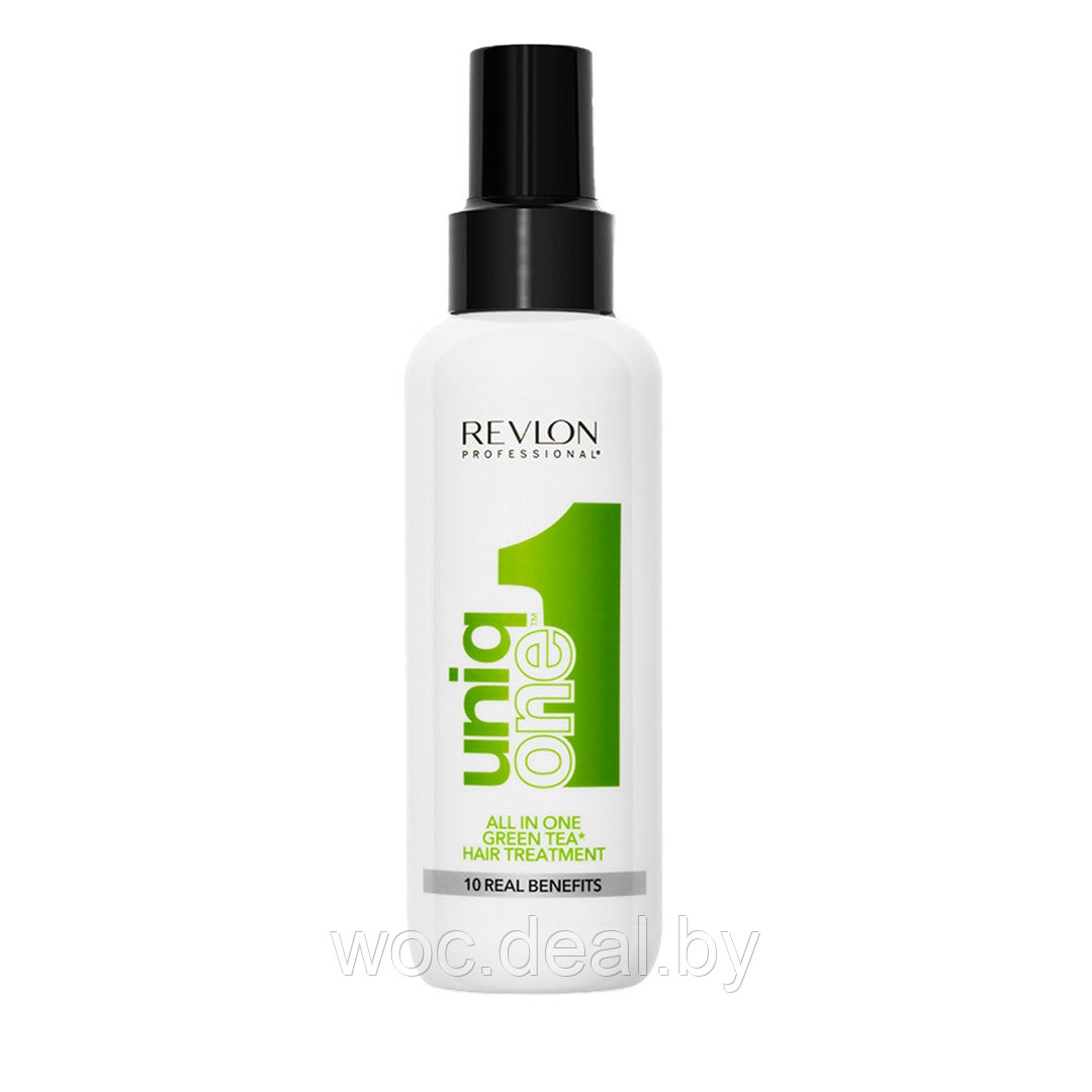 Revlon Маска-спрей для волос Green Tea Hair Treatment Uniq One, 150 мл - фото 1 - id-p167428901