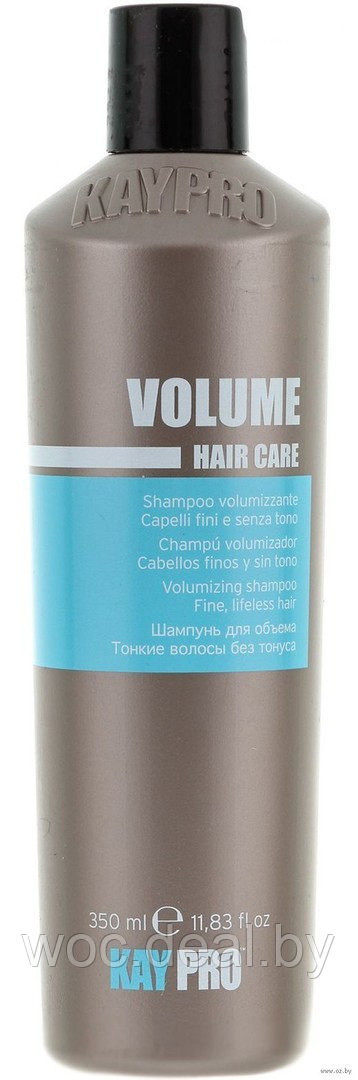 KayPro Шампунь для объема тонких и безжизненных волос Volume, 350 мл - фото 1 - id-p167429948