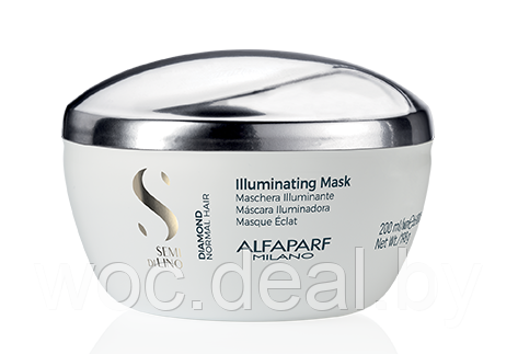 Alfaparf Milano Маска для блеска нормальных волос SDL Diamond, 200 мл - фото 1 - id-p167432119