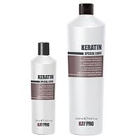KayPro Реструктурирующий шампунь для поврежденных волос Keratin, 1000 мл