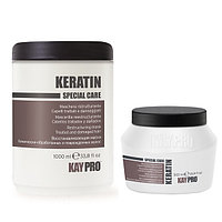 KayPro Реструктурирующая маска для поврежденных волос Keratin, 1000 мл