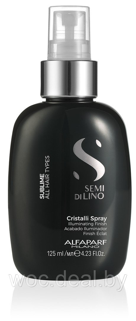 Alfaparf Milano Спрей придающий блеск для всех типов волос SDL Sublime 125 мл - фото 1 - id-p167432137
