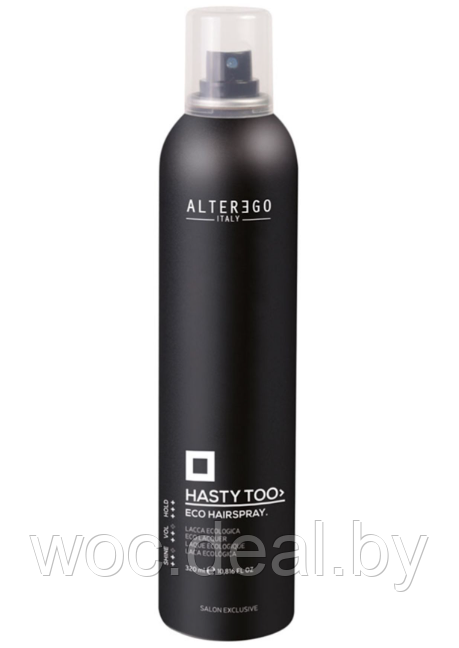 Alter Ego Неаэрозольный лак стойкой фиксации Eco Hairspray Hasty Too 320 мл - фото 1 - id-p167433191