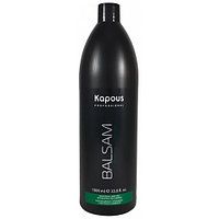 Kapous Professional Бальзам для всех типов волос с ментолом и маслом камфоры, 1000 мл