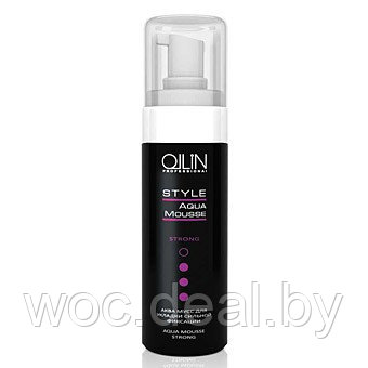 Ollin Аквамусс для укладки волос сильной фиксации Style 150 мл - фото 1 - id-p167429051