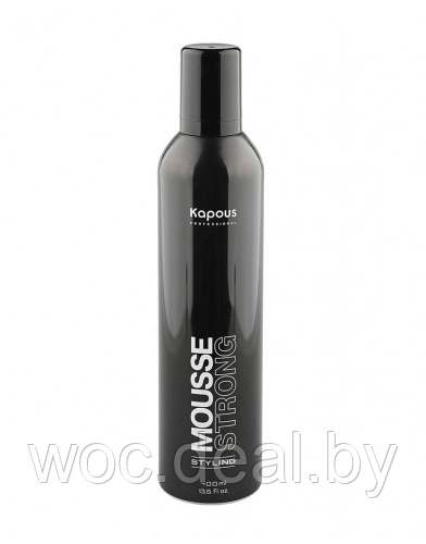 Kapous Professional Мусс для укладки волос сильной фиксации Mousse Strong 400 мл - фото 1 - id-p167430111