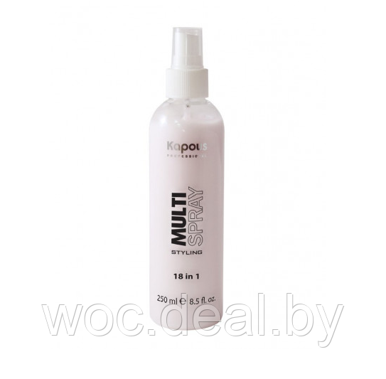 Kapous Professional Мультиспрей для укладки волос 18 в 1 Multi Spray 250 мл - фото 1 - id-p167430116