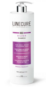 Hipertin Шампунь для седых и светлых волос Silver (Vegan) Linecure, 1000 мл - фото 1 - id-p167433327