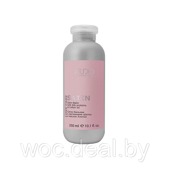 Kapous Сатин-Бальзам с протеинами шелка и маслом хлопка Luxe Care, 350 мл - фото 1 - id-p167428108