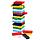 Дженга цветная / Падающая башня с цветными блоками / Настолка для всей семьи, фото 2