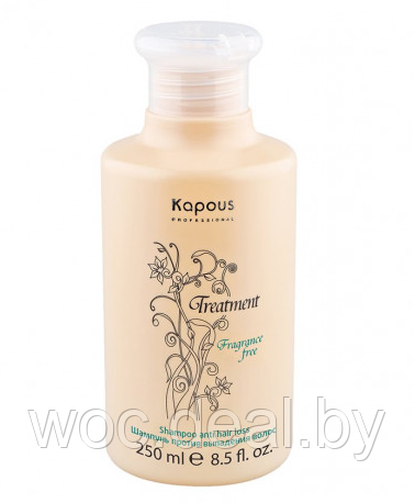 Kapous Шампунь против выпадения волос Treatment 250 мл - фото 1 - id-p167430166