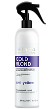 Epica Professional Спрей для нейтрализации жёлтого оттенка Anti-Yellow Cold Blond 300 мл
