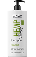 Epica Professional Шампунь для роста волос с маслом семян конопли Hemp Therapy, 1000 мл
